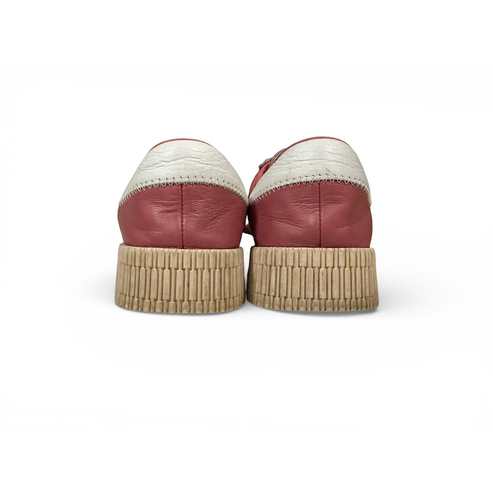 adidas Originals Womens Sambarose Trace Maroon/Cloud White/Linen) Sz 7.5 - Picture 8 of 9